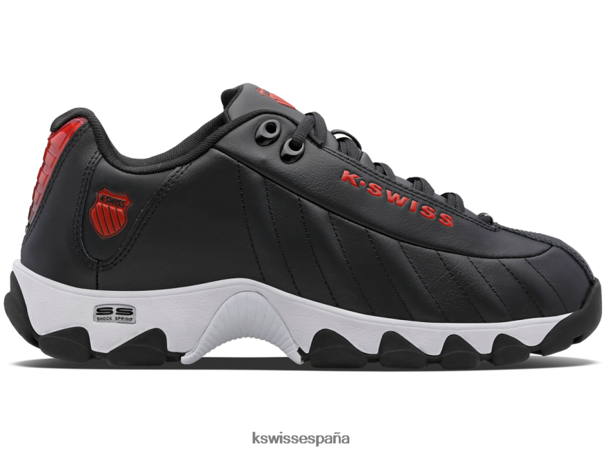 K-Swiss st329 hombres NNDRHV169 negro/rojo/blanco/gel zapatos K-Swiss st329 hombres NNDRHV169 negro/rojo/blanco/gel zapatos